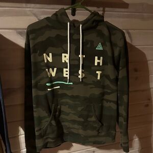 Northwest Green Camouflage Hoodie